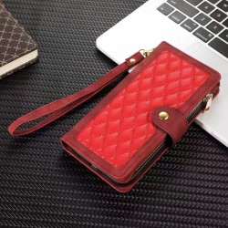 Windsor Castle Double Folder with Zipper Pocket Iphone 15 Red Windsor Castle Double Folder with Zipper Pocket Iphone 15 Red