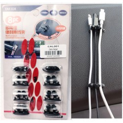 8 pcs Cable Organizer for Car CAL001 (Min. 6ea) 8 pcs Cable Organizer for Car CAL001 (Min. 6ea)