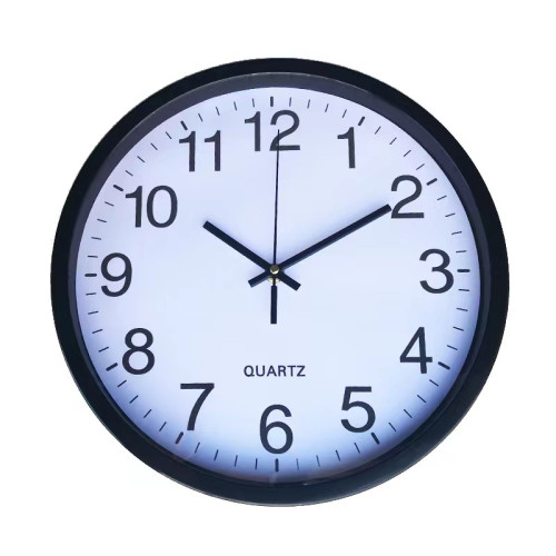 Round Wall Clock Diameter 30cm Black Round Wall Clock Diameter 30cm Black