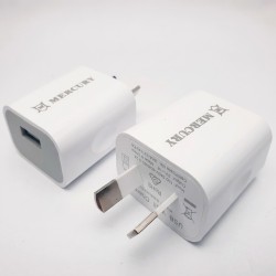 Power Plug USB 1A 1 port (SAA Certified) - No DC