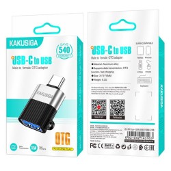 Kakusigna Type C Male to USB Female OTG Adaptor Kakusigna Type C Male to USB Female OTG Adaptor