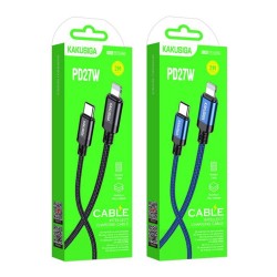 Kakusiga Fast Charging Cable 3A 2 Meter Lightning to Type C PD27W