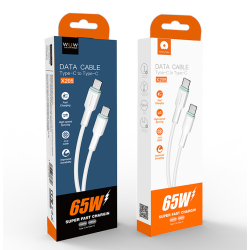 WUW Type C to Type C PD Charging Cable 65W 1Meter