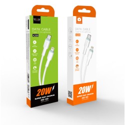 WUW Type C to Lightning PD Charging Cable 20W 1Meter