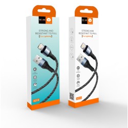 WUW USB Charging Cable Lightning 2.4A 1Meter