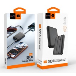 WUW POWER BANK 5000 mAh with Type C + Lightning WUW POWER BANK 5000 mAh with Type C + Lightning
