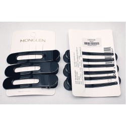 Premium Hair Clip 8cm 3 ea/card (Min. 6 Card) - No DC