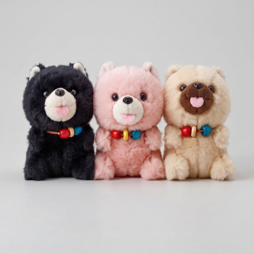 Puffy Key Ring 12cm (6 pcs mixed color in OPP bag)