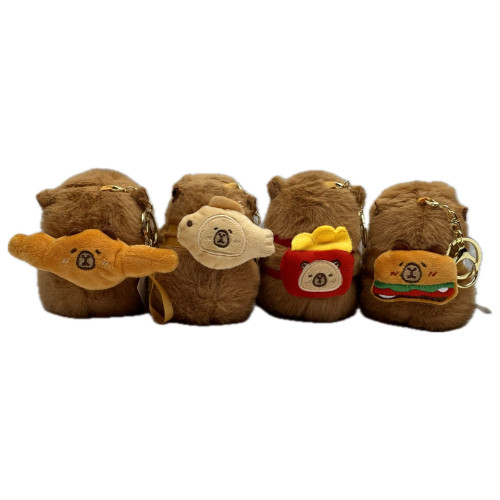 Mole Key Ring 10cm (6 pcs mixed color in OPP bag)