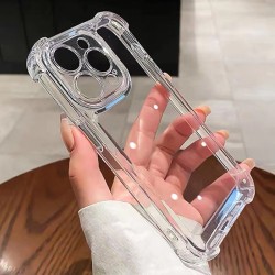 Transparent Double Shock Proof Hard Case with Camera Protection Iphone 17