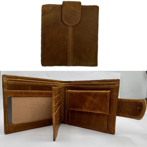 Genuine Leather Brown Mans Wallet