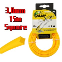 Lawn Mower Trimmer Line Square Thickness 3mm Length 15meter (Min. 6ea)