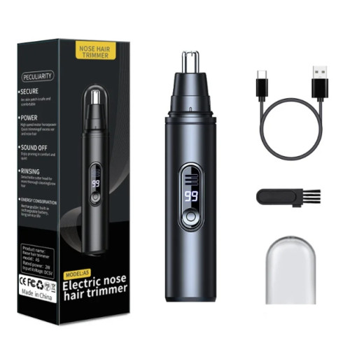 Nose Ear Hair Trimmer wtih Rechargeable Battery 400mAh