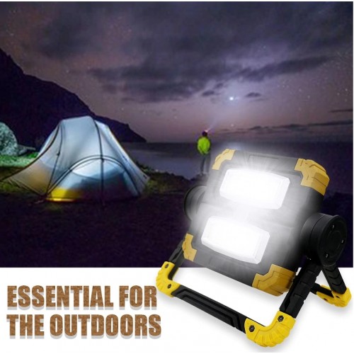 Portable LED Work Light 3800LM with IP65 Waterproof - No DC